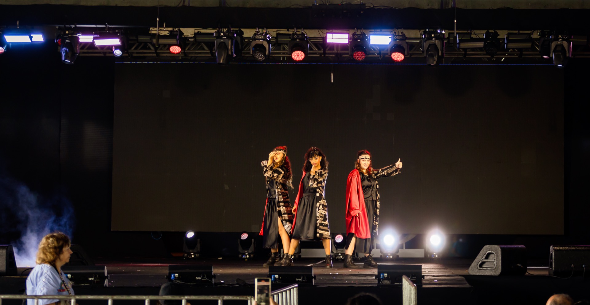 Competição de dança J-pop no Palco Kai